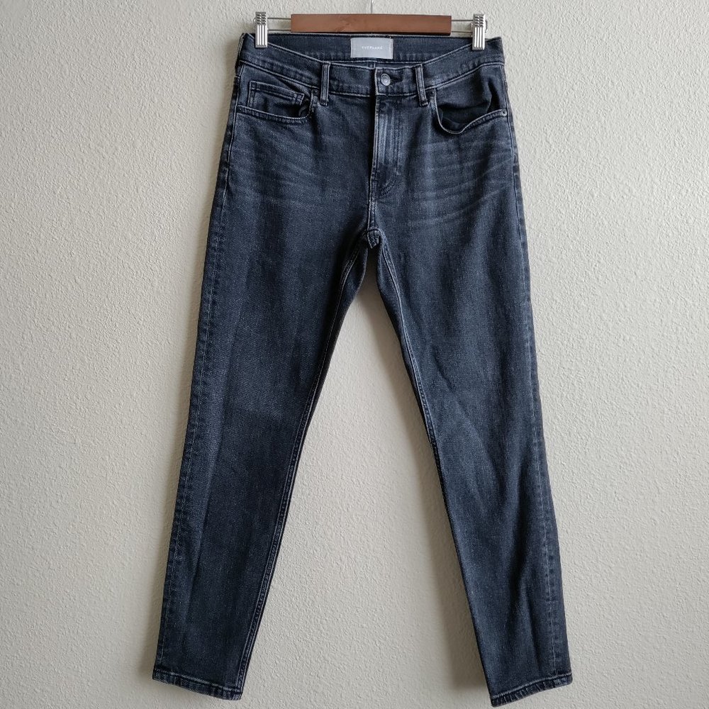 Everlane Washed Black Mid Rise Skinny Jeans Size 28 Regular